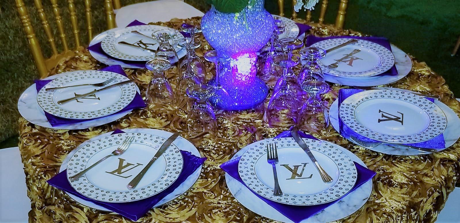 wedding event place setting